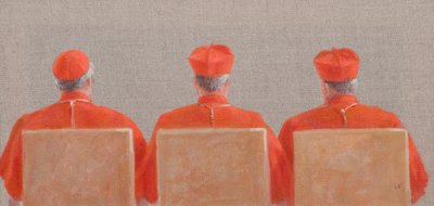 Three Cardinals by Lincoln Seligman